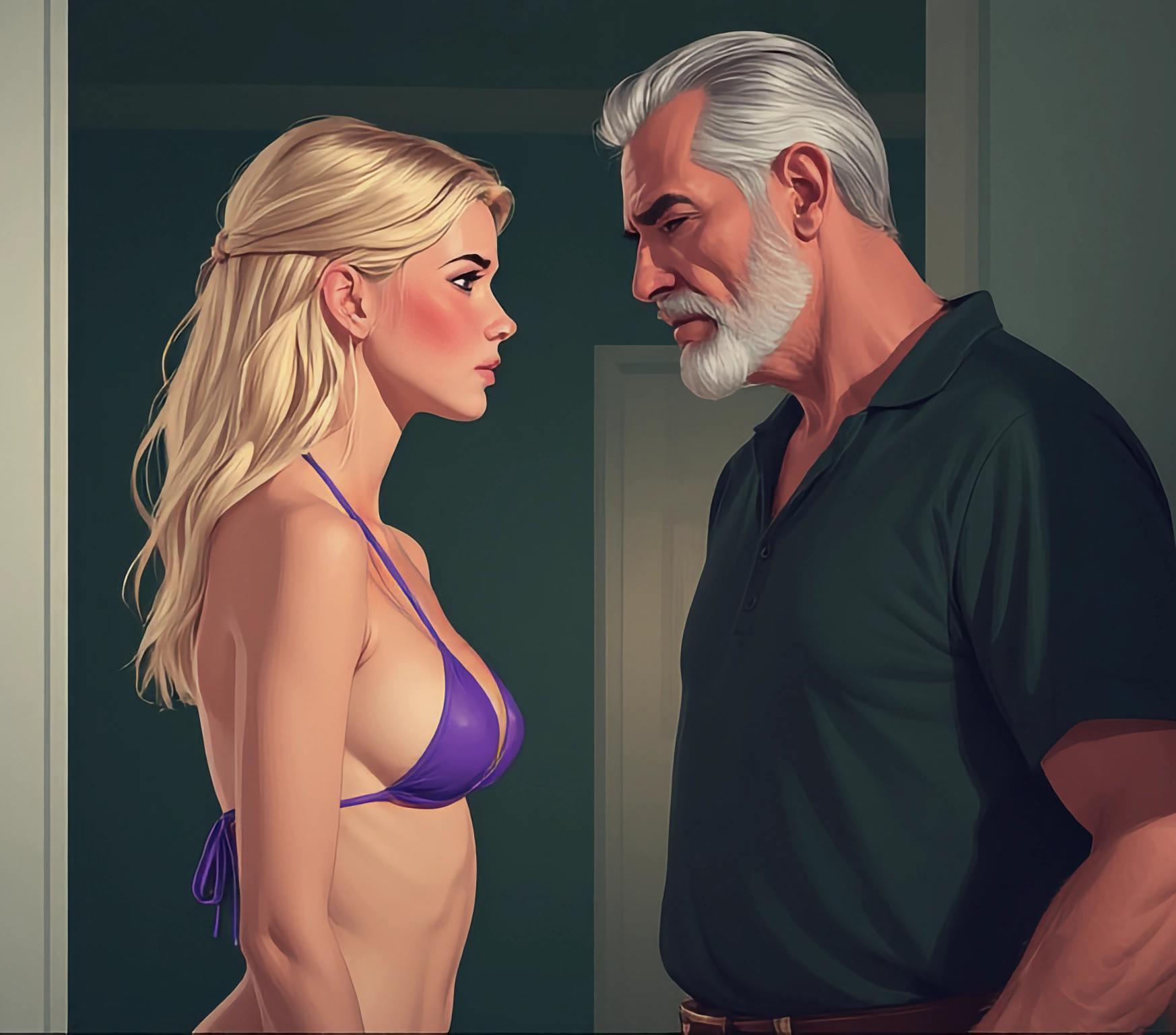 Robyn, desperate to stay